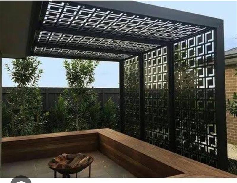 Laser Cut Architectural Pergola