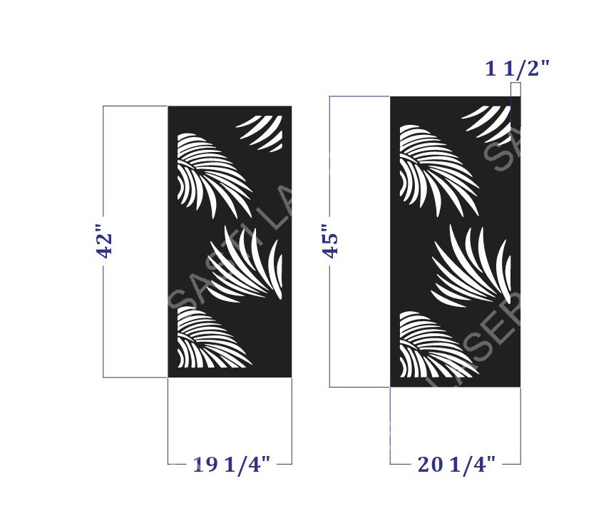 Floral CNC Laser Cutting Design - F-004.jpeg - Sasti Laser Namakkal
