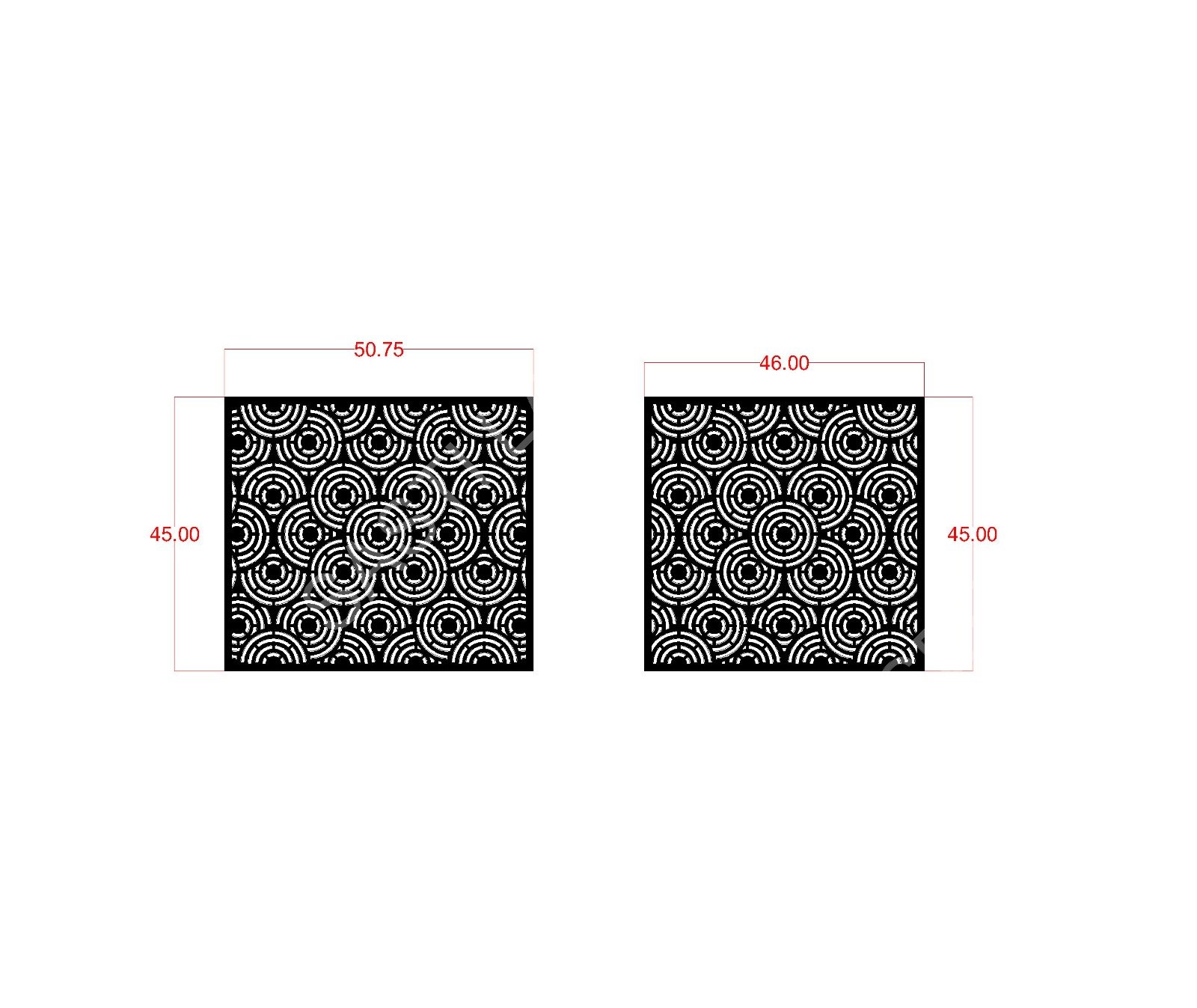 Floral CNC Laser Cutting Design - F-022.jpeg - Sasti Laser Namakkal