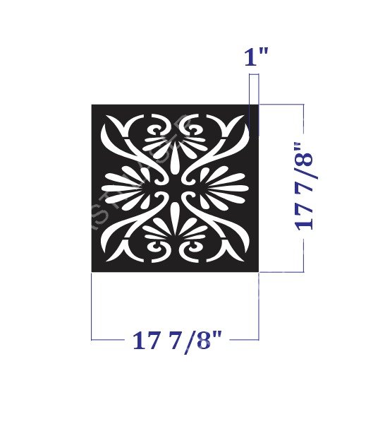 Floral CNC Laser Cutting Design - F-032.jpeg - Sasti Laser Namakkal
