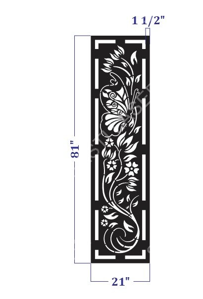Floral CNC Laser Cutting Design - F-038.jpeg - Sasti Laser Namakkal