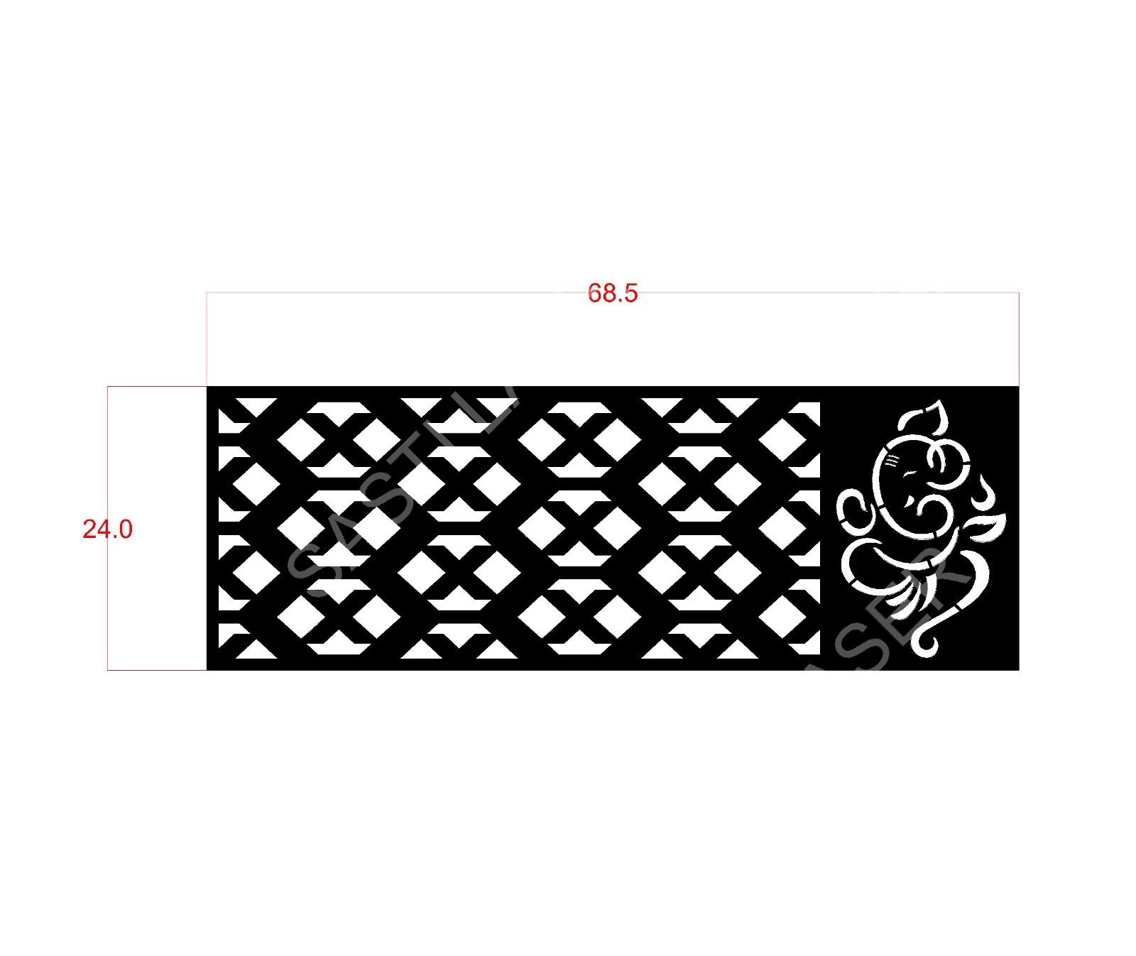 Religious CNC Laser Cutting Design - R-004.jpeg - Sasti Laser Namakkal