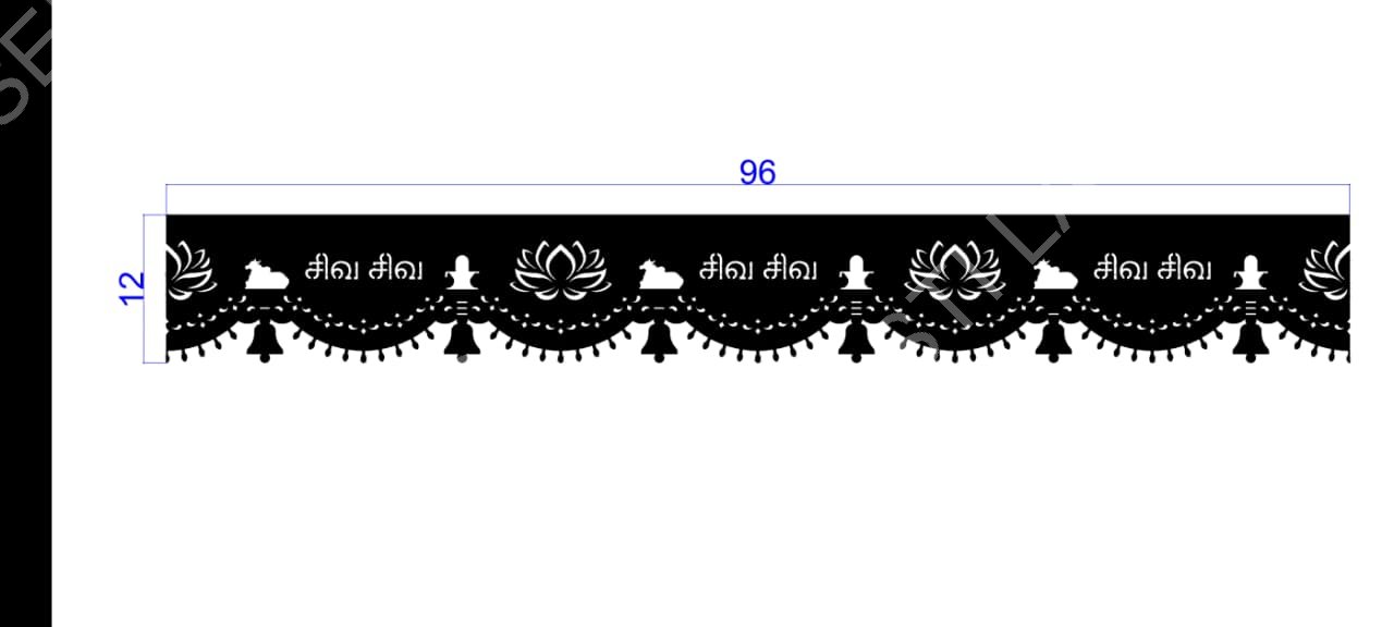 Religious CNC Laser Cutting Design - R-014.jpeg - Sasti Laser Namakkal